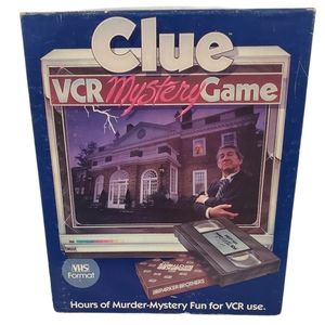 RETRO Clue VCR Mystery Game Complete